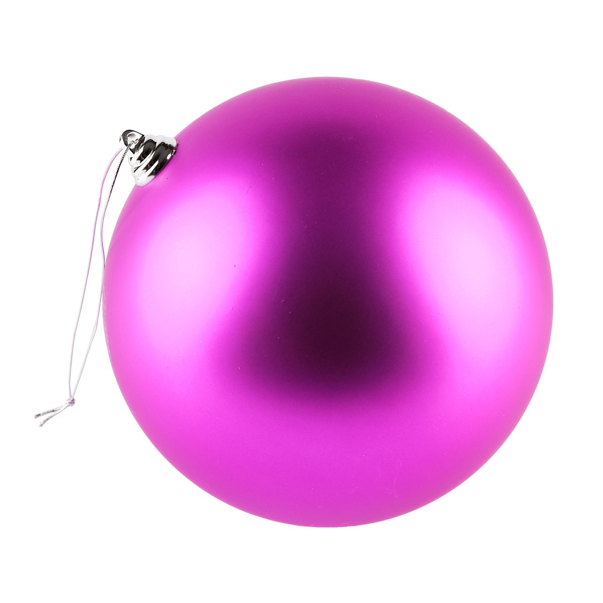 Kunststoffkugel, Durchm. 30 cm, rosa, matt