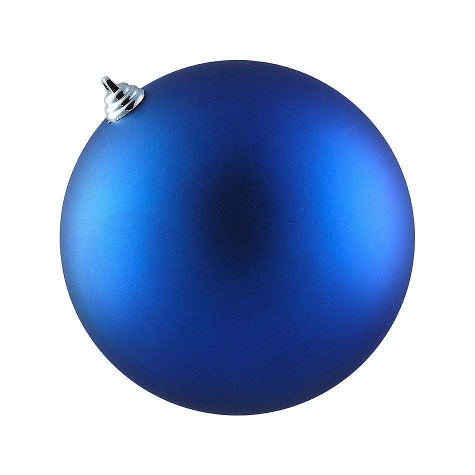 Plastová koule, prům. 40 cm, modrá, matná