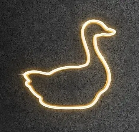 LED světelná kachna, 115 x 110 cm, teple bílá, 36V, 6W (kopie)