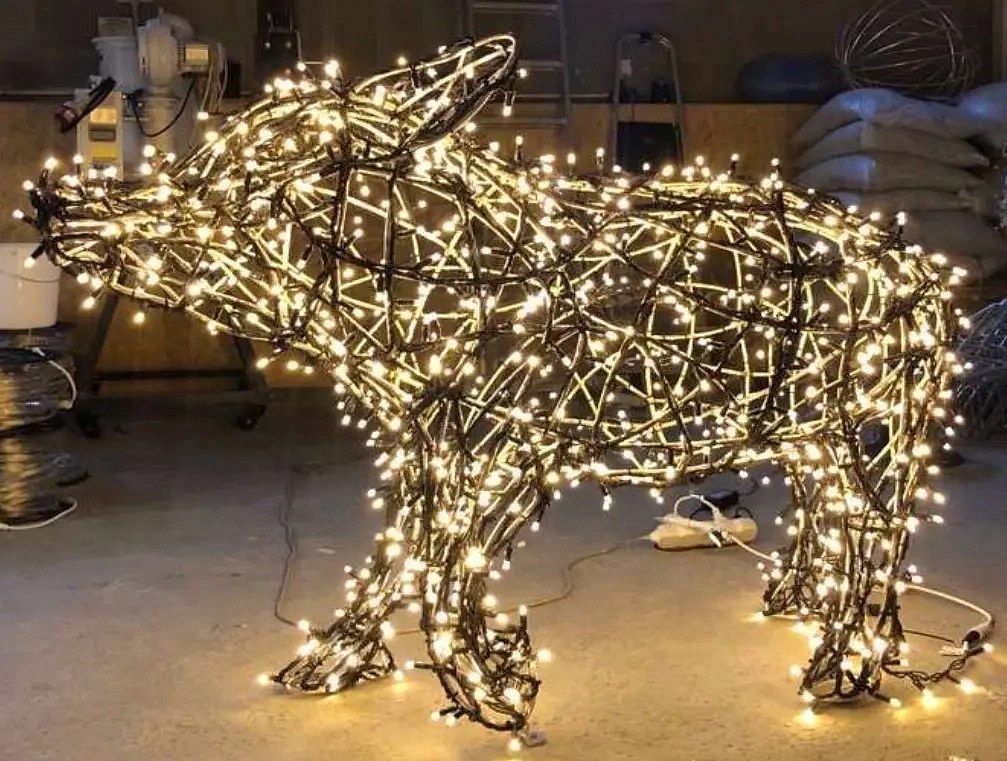 3D LED světelné sele