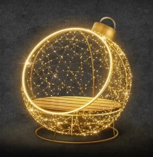 LED světelné křeslo, prům