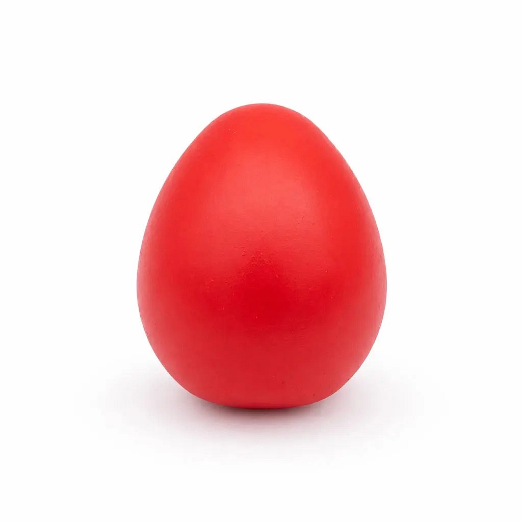 Velikonoční dekorace vajíčko, 20 cm, červené, plast, venkovní