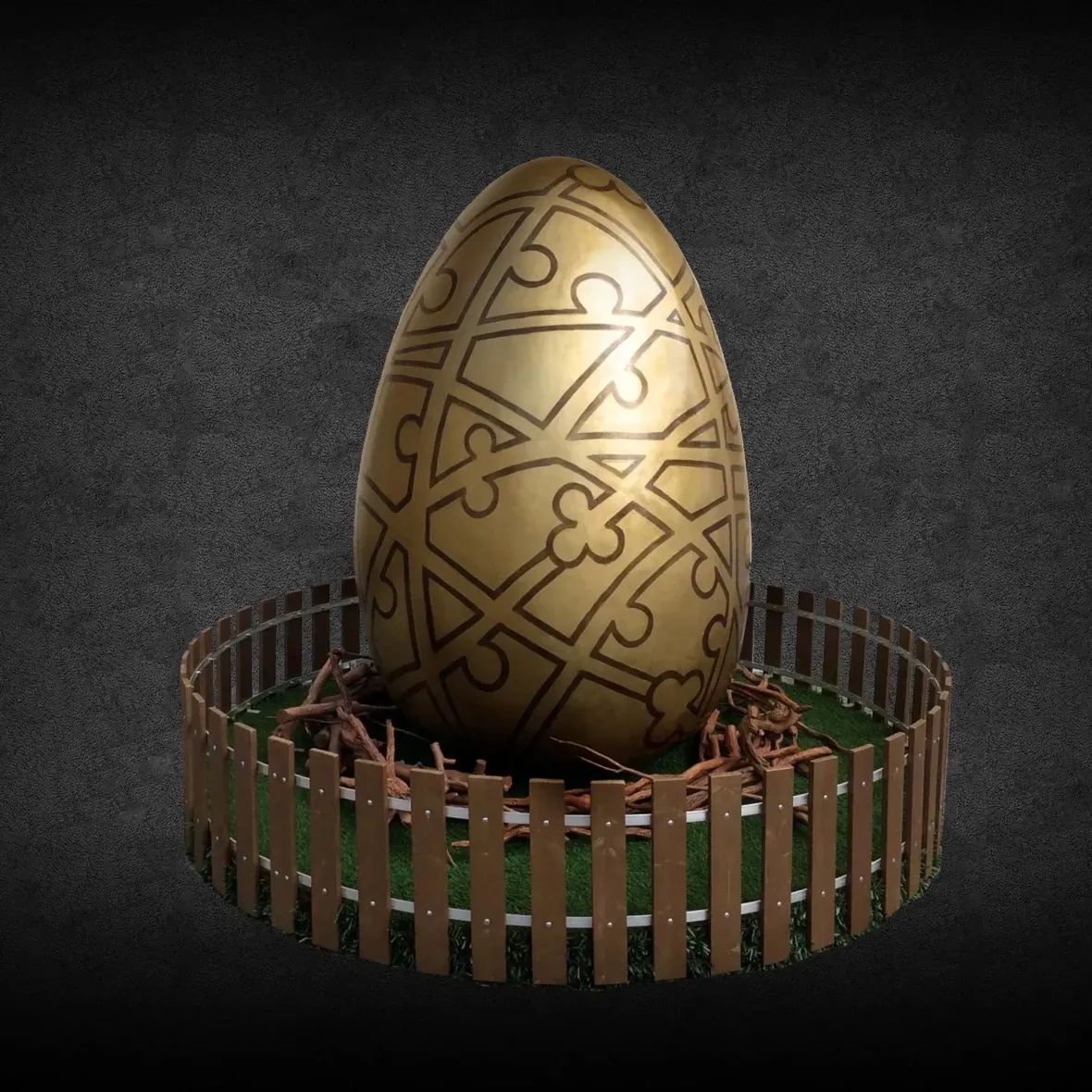 3D velikonoční vajíčko II