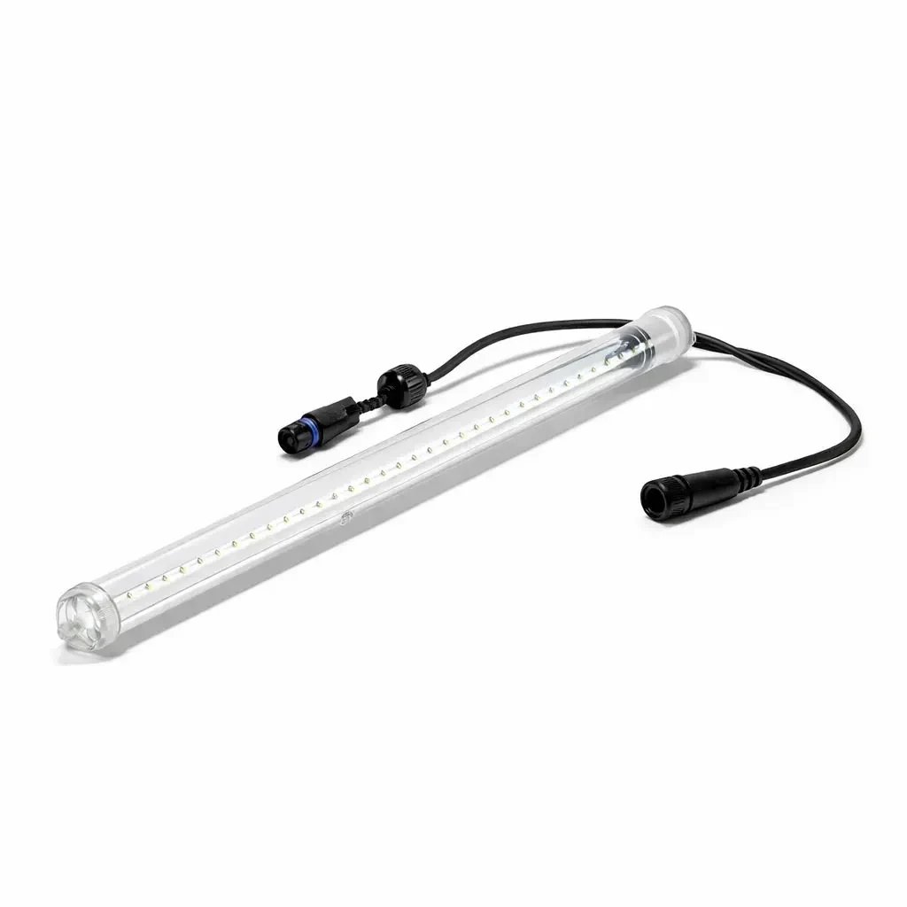 Easy Fix LED padající sníh 50 cm, ledově bílá, 60 diod, černý kabel IP67, prodlužovací