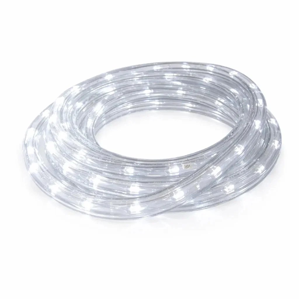 Easy Fix světelná LED hadice 1 m, ledově bílá, 24 V, 30 diod, průhledná hadice IP44, metráž