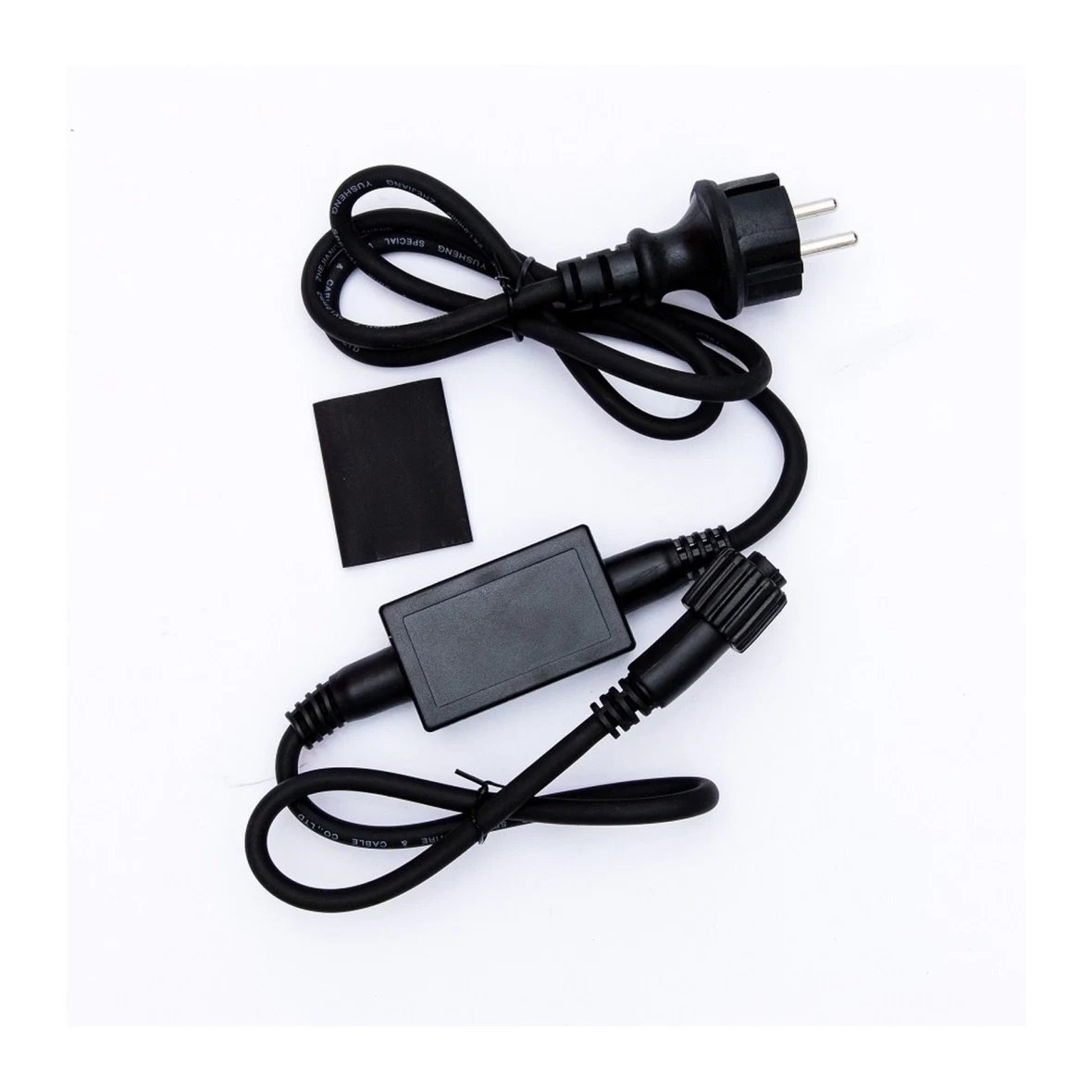 Easy Fix zdrojový kabel venkovní s neoddělitelným ACDC 480 W, 150 cm černý kabel IP67