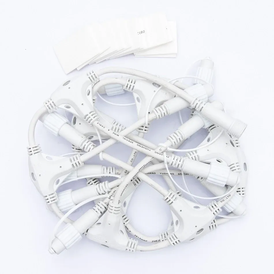 Easy Fix T rozbočovač, 11 výstupů, bílý, IP67