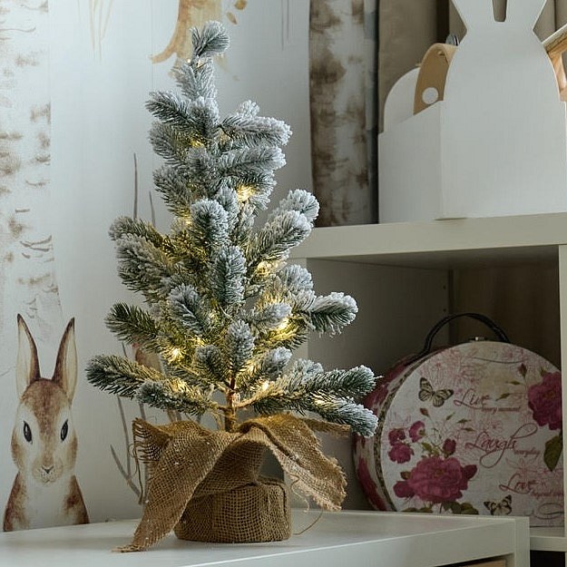 Vánoční stromeček s osvětlením, 50 cm