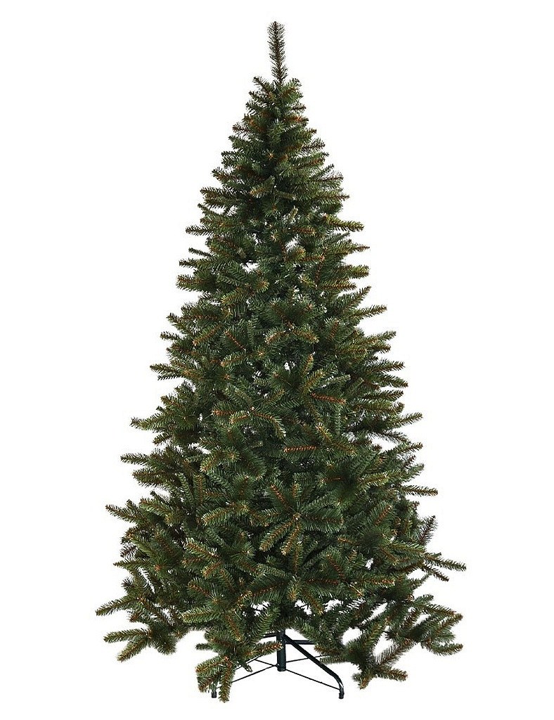 Umělý vánoční stromek 240 cm, smrk Carmen s 2D jehličím