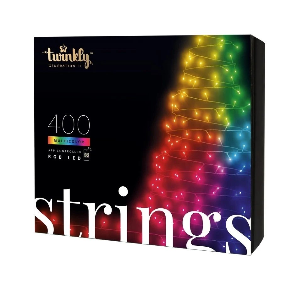 _Staženo Twinkly světelný řetěz, 400 LED RGB, 32 m