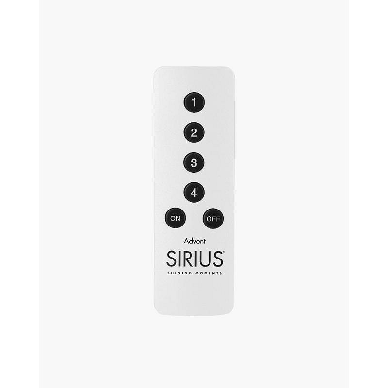 Dálkový ovladač na LED svíčky SIRIUS Sille 4 týdny