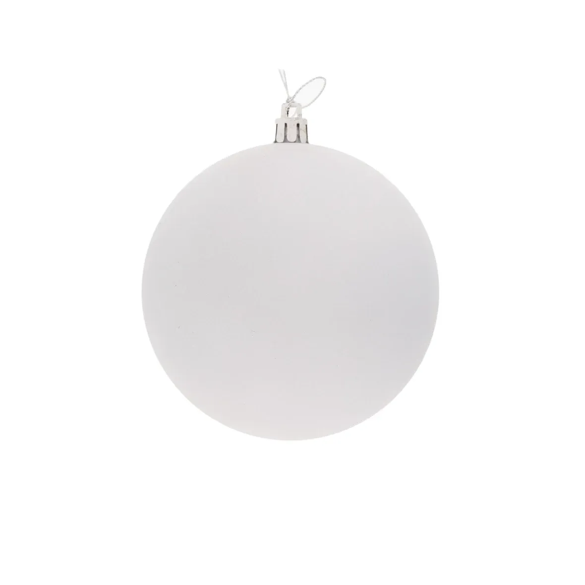 Výroba - Plastová koule, prům. 10 cm, bílá, 6× matná
