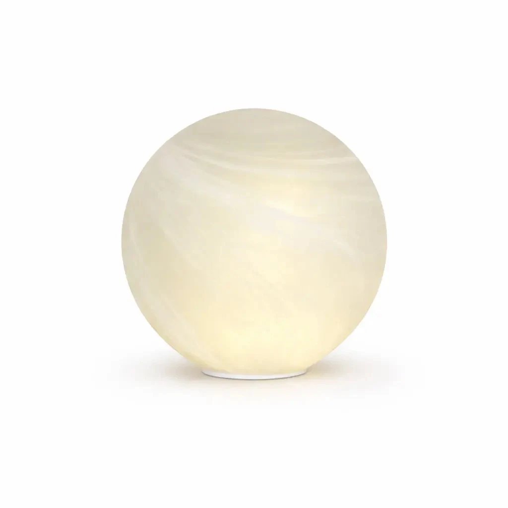 _Staženo 3D LED svítící koule Odina, bílá, matná, 20 cm, interiér