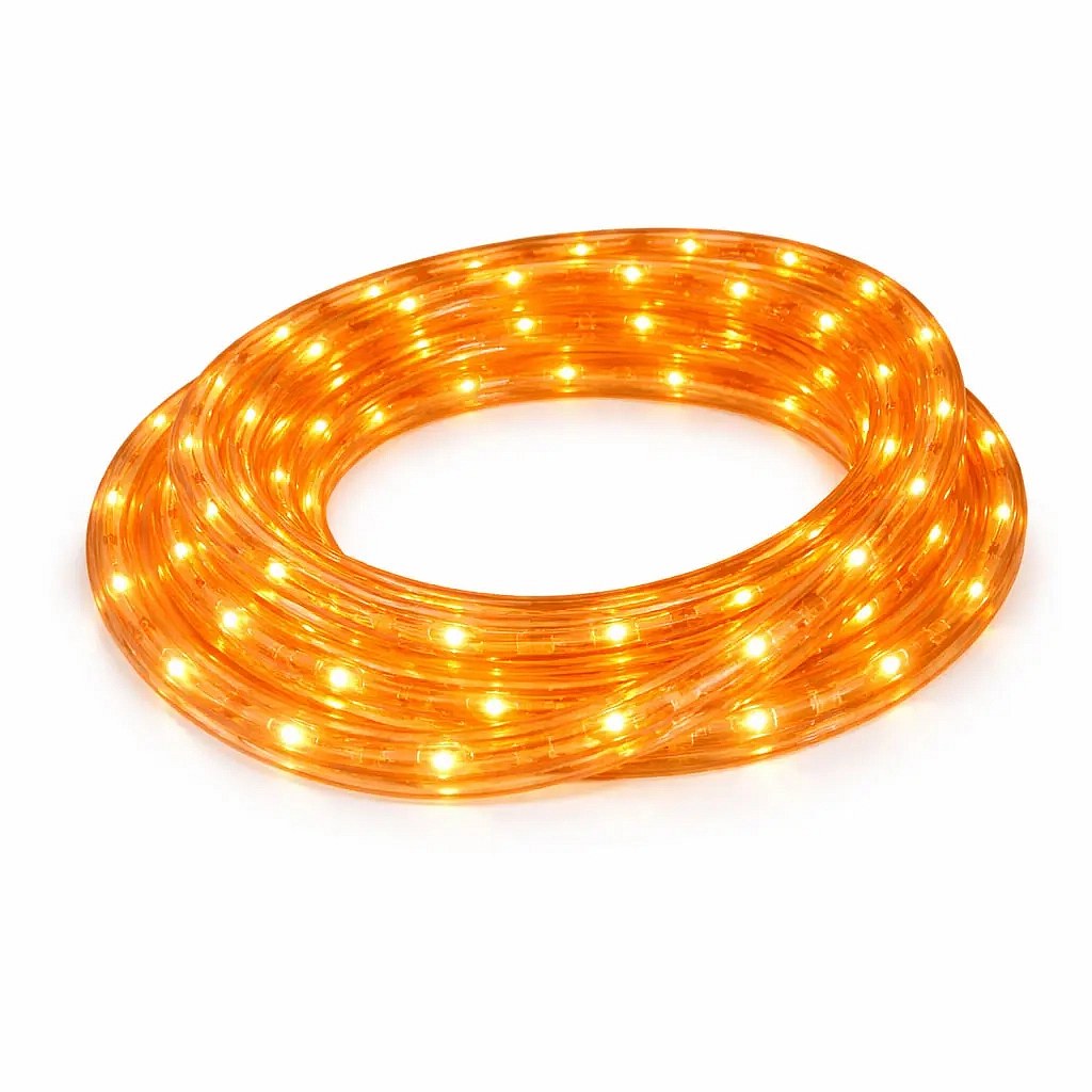 Easy Fix LED hadice venkovní, 1 m, oranžová, 30 diod, IP44, metráž
