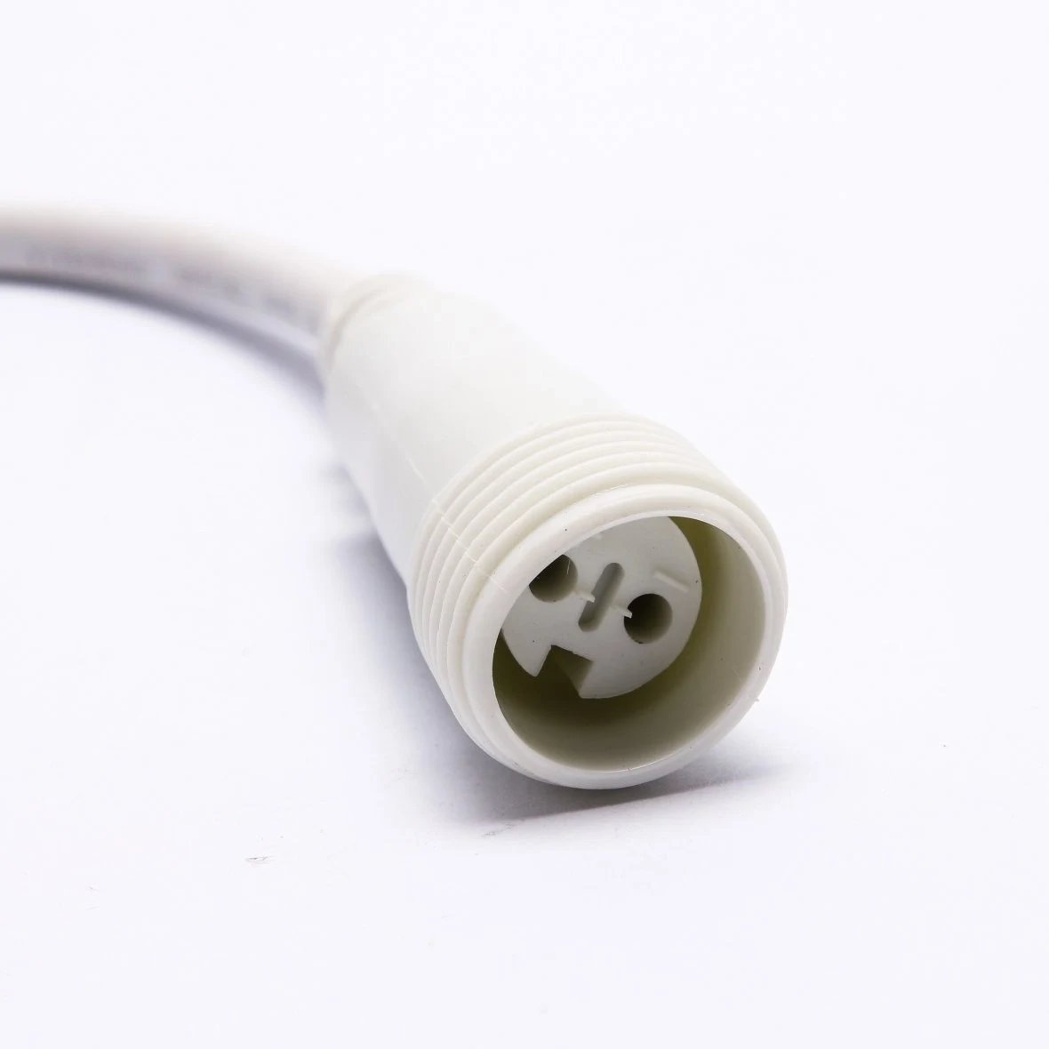 Propojovací kabel pro D-TYP jednostranný LED Neon, IP67, 25 cm, bílý, samičí