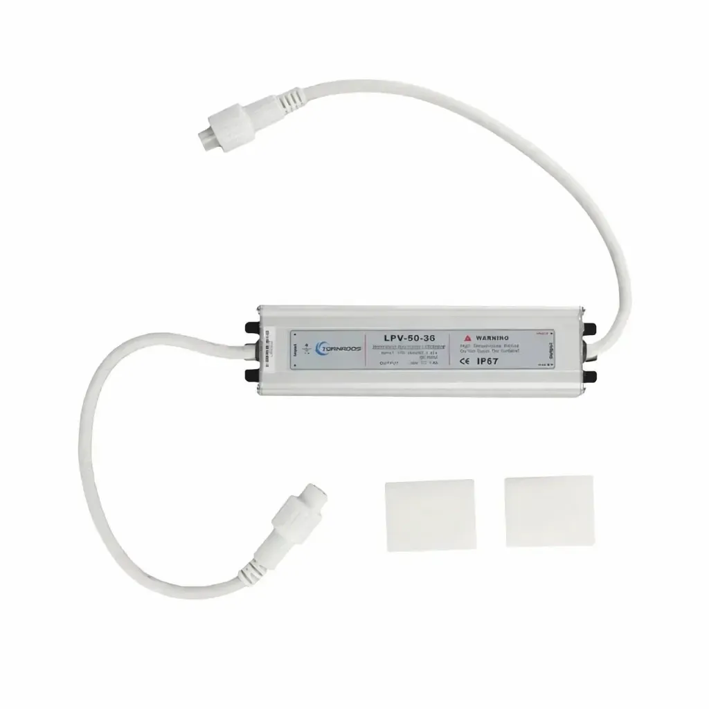 Eco Fix transformátor venkovní 250 W, 36 V, bílý kabel IP67