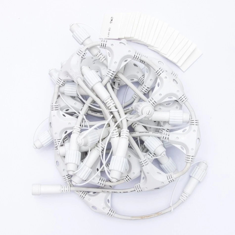 Easy Fix T rozbočovač, 21 výstupů, bílý, IP67