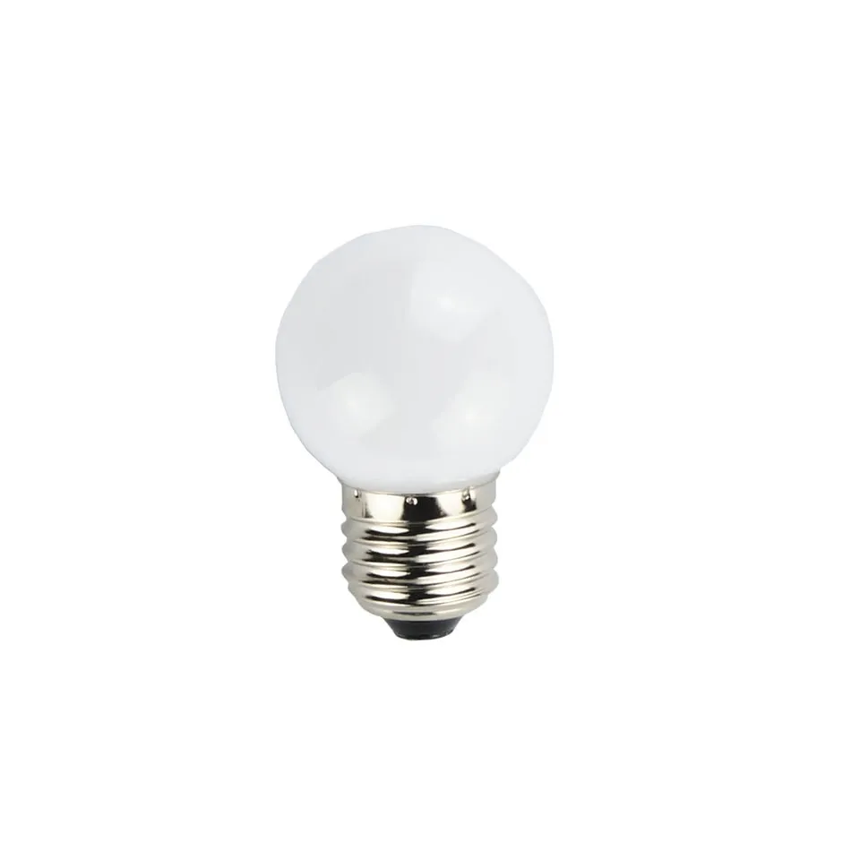 LED žárovka SMDE, ledově bílá, patice E27, 12 diod, IP44