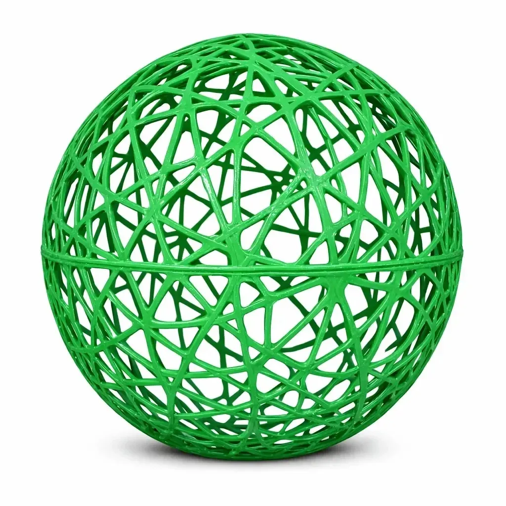 3D koule Fiberglass, pr. 130 cm, zelená, nesvětelná