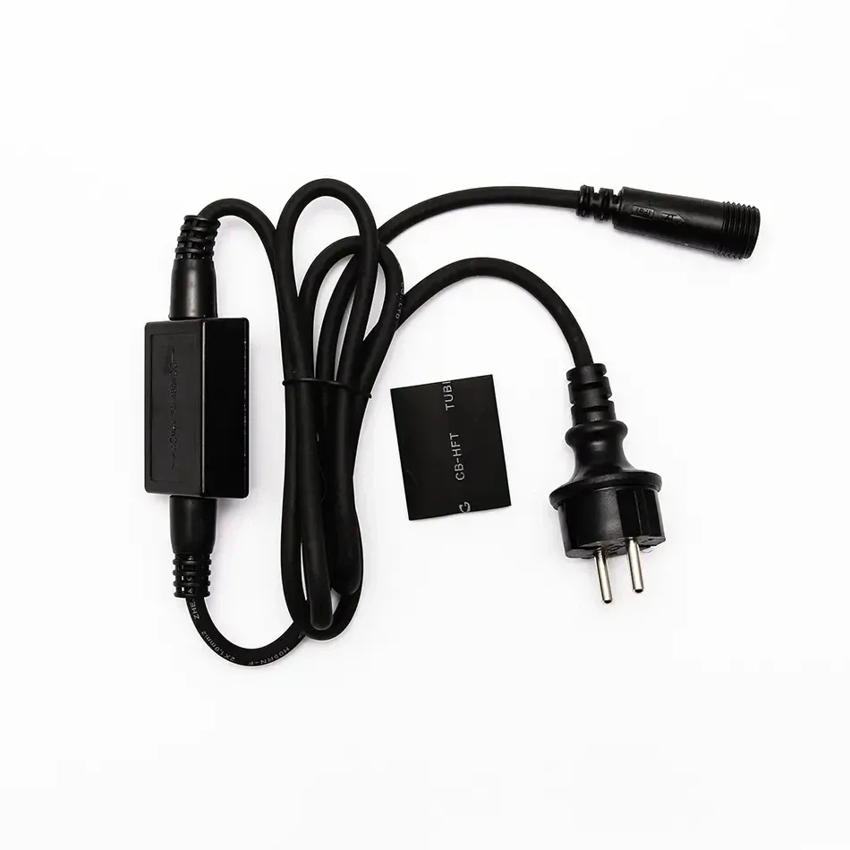 Easy Fix zdrojový kabel a zdroj AC/DC černý IP67