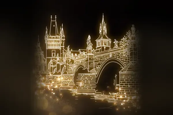 Světelný park KAREL IV., Praha, Žluté lázně
