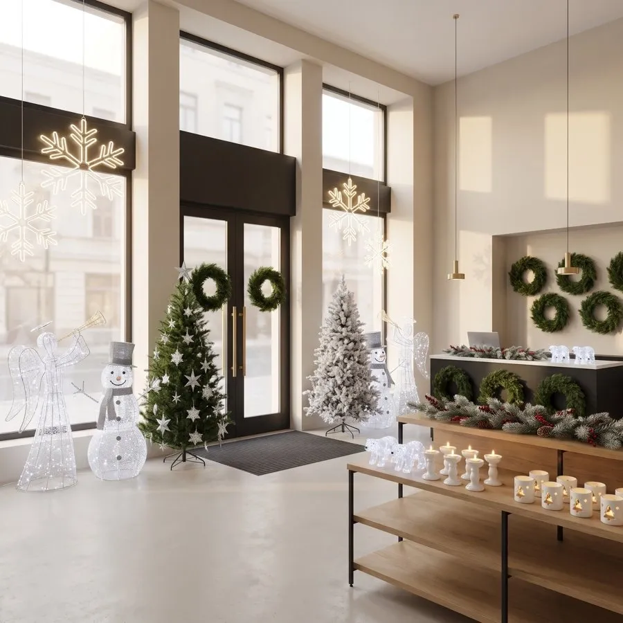 Vánoční kolekce Retail Flagship, pro flagship, velkou prodejnu nebo více poboček