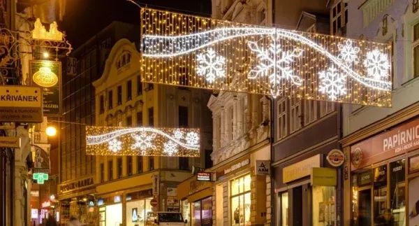Vánoční osvětlení v Liberci, foto 1