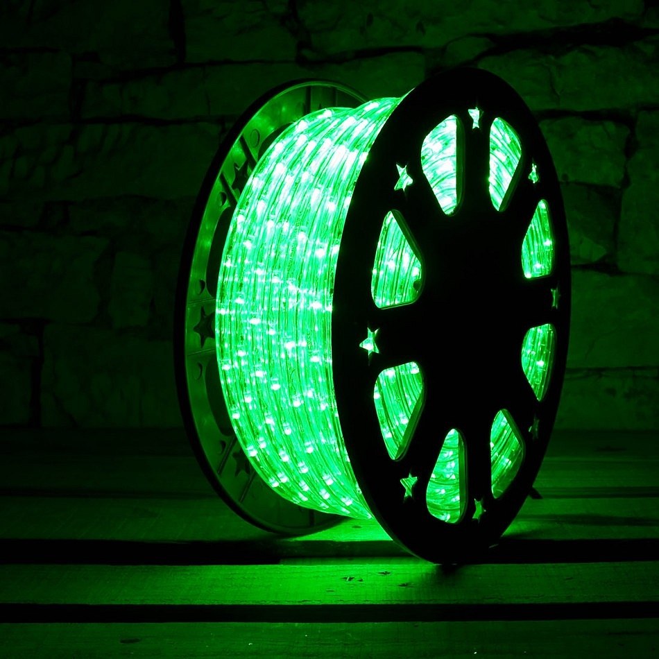 LED hadice 50 m, zelená, 1500 diod