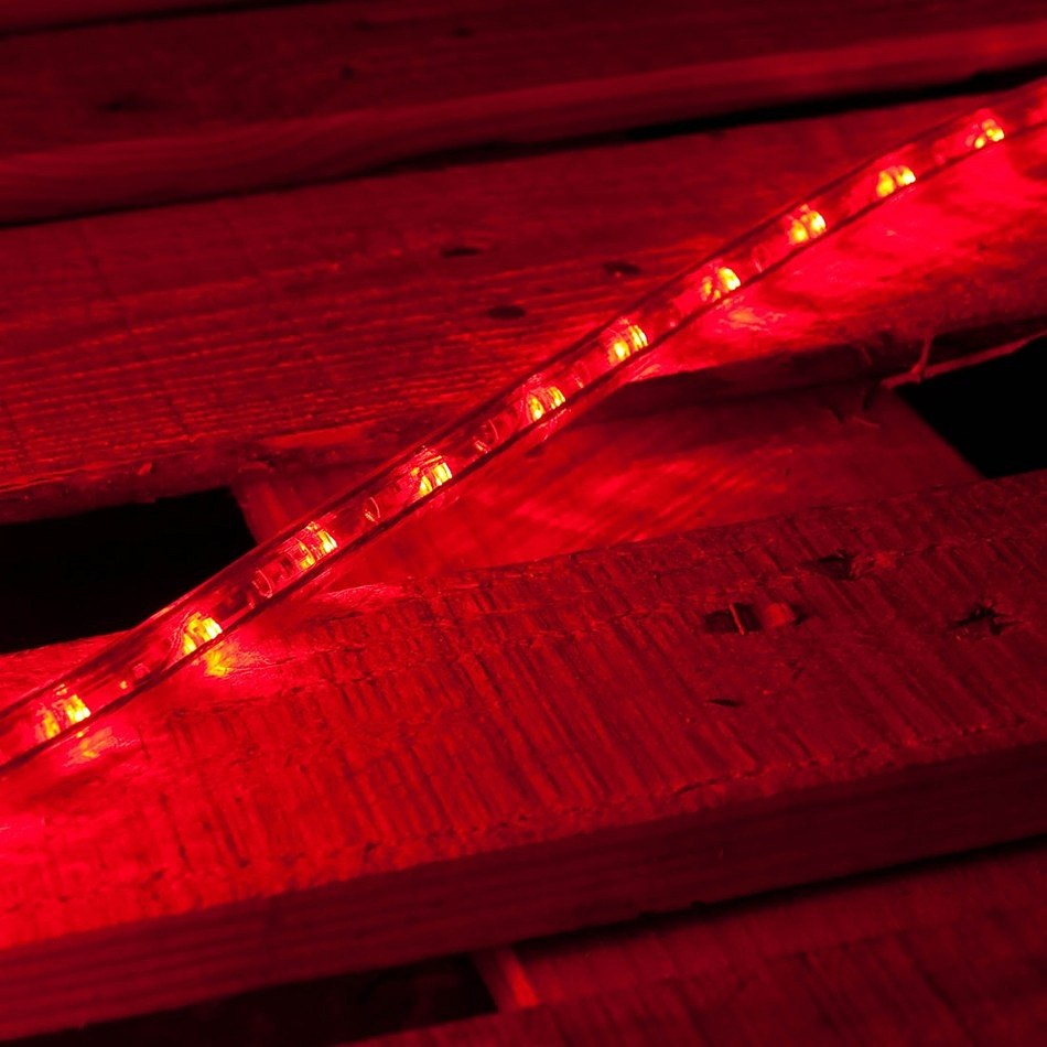 LED hadice 1 m, červená, 30 diod