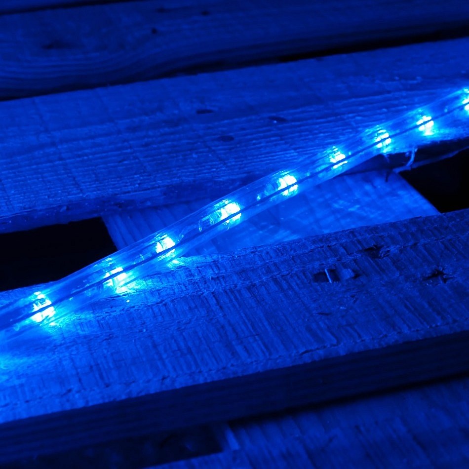 LED hadice 1 m, modrá, 30 diod