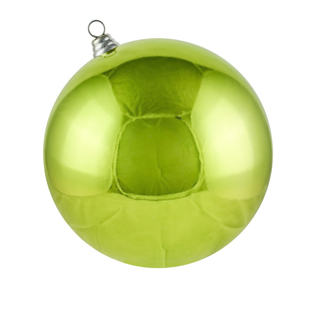 Plastová koule, prům. 30 cm, zelená, lesklá