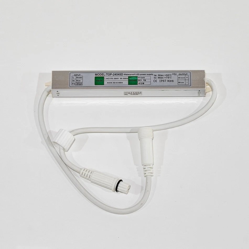 Transformátor 24V, 45W Power Supply, IP67