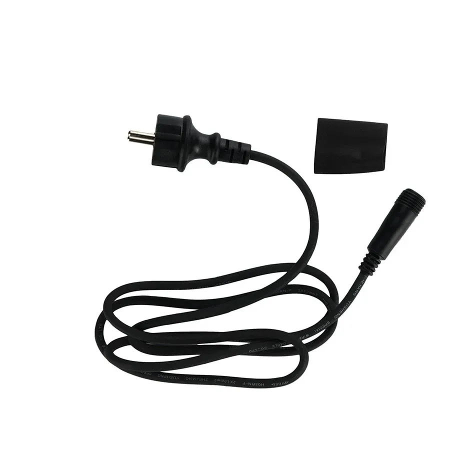 Easy Fix zdrojový kabel exteriér, bez AC/DC, černý, IP67, 150 cm